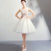 white short prom dress-0886-03