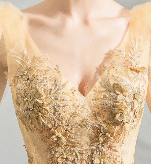 yellow prom dress-0896-02