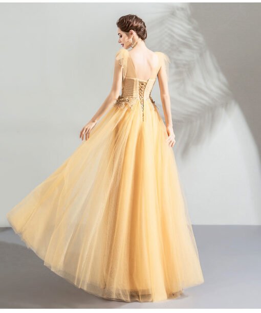 yellow prom dress-0896-05