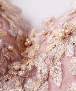 Spaghetti Strap prom dress 0922-02