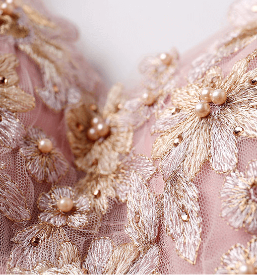 Spaghetti Strap prom dress 0922-02