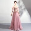 Spaghetti Strap prom dress 0922-04