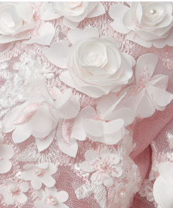 pink ball gown wedding dress 0906-02
