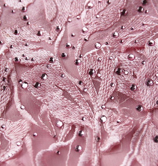 pink long prom dress 0908-02