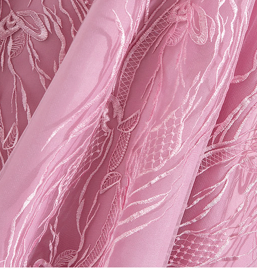 pink long prom dress 0908-03