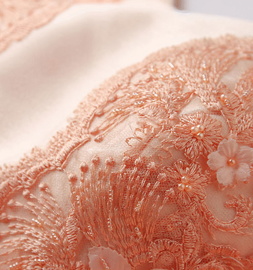 pink prom gown 0912-02