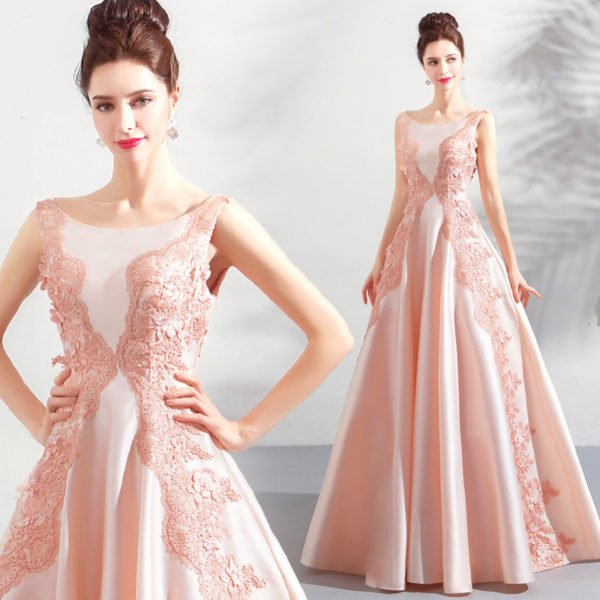pink prom gown 0912-03