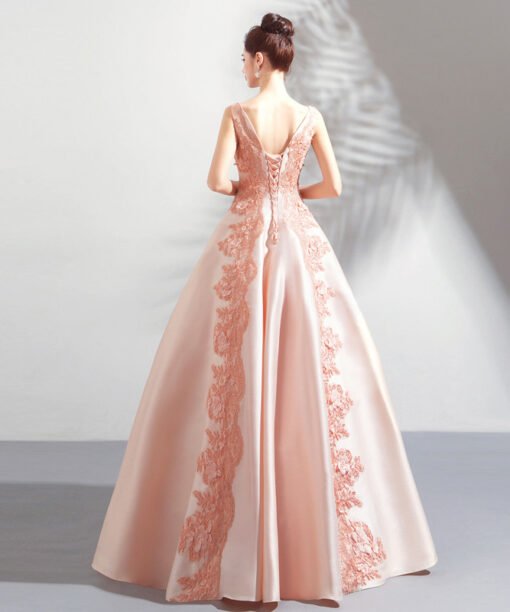 pink prom gown 0912-05