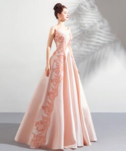 pink prom gown 0912-07