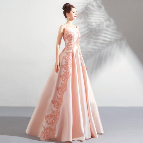 pink prom gown 0912-07