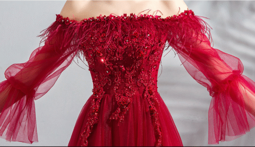 plus size prom dress 0913-01