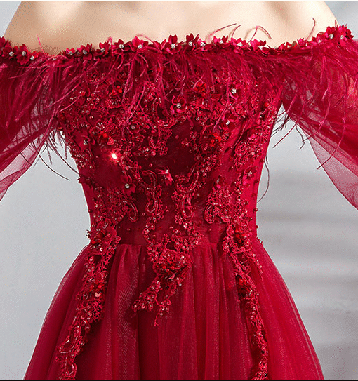 plus size prom dress 0913-01