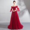 plus size prom dress 0913-05