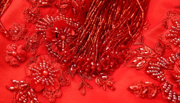 red crystal prom dress 0909-01