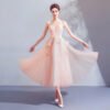 strapless cocktail dress 0919-05