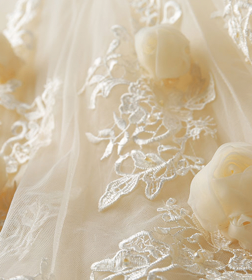 strapless mermaid wedding dress 0911-01