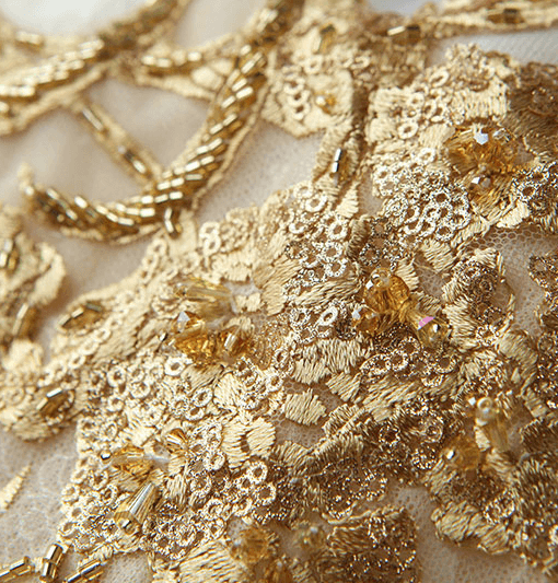 two color wedding dress 0923-01