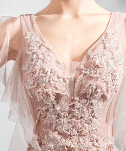 v neck prom dress 0921-04
