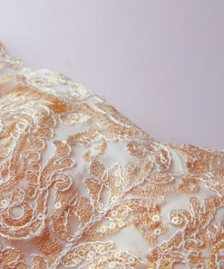 white and gold wedding dress 0918-01