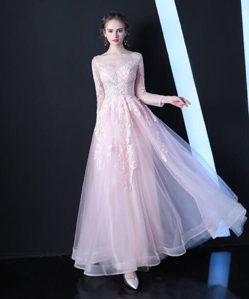 long pink dress-0924-01