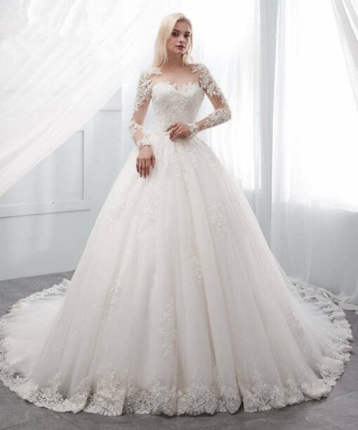 princess wedding dress-0927-05