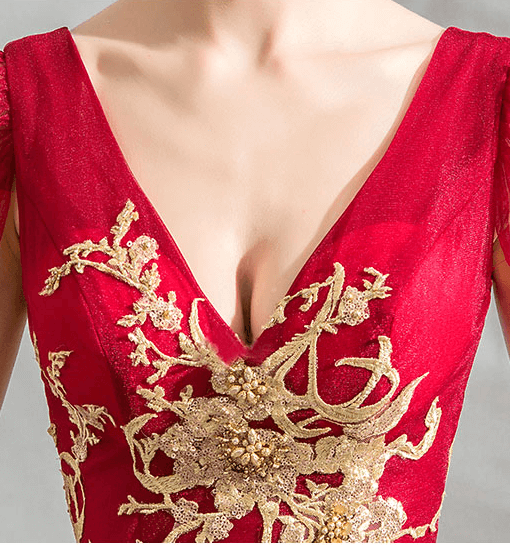 red dress open back-946-02