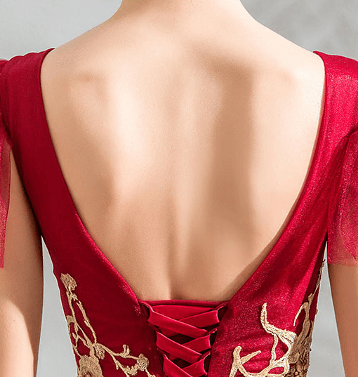 red dress open back-946-03