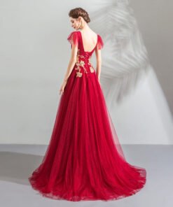 red dress open back-946-04