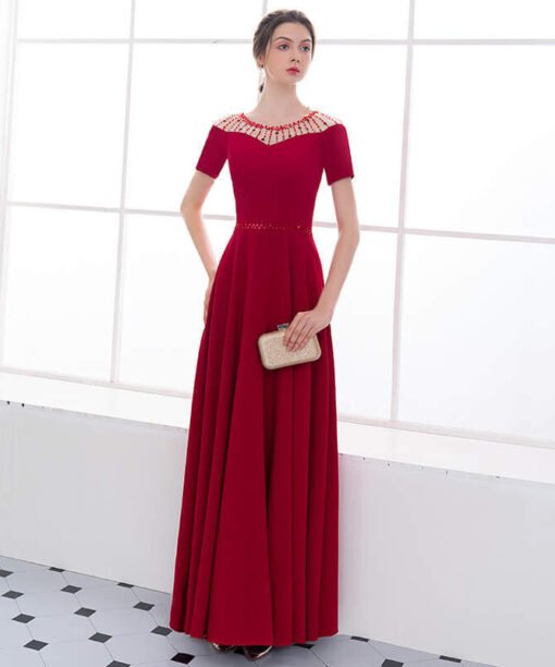 red long dress-0929-01