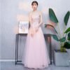 strapless pink dress-0931-02