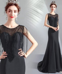black mermaid dress-950-06