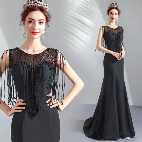 black mermaid dress-950-06