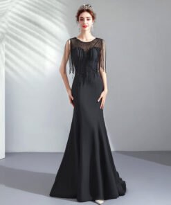 black mermaid dress-950-07