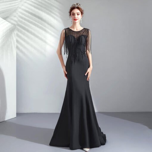black mermaid dress-950-07