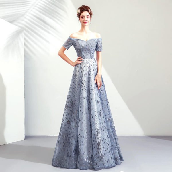 blue long prom dress-953-01
