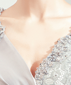 silver mermaid dress-957-02