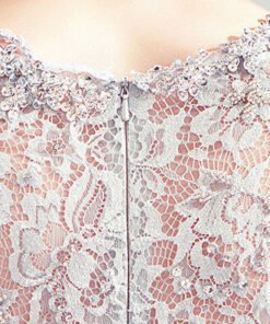 silver mermaid dress-957-04