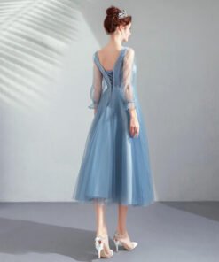 tea length bridesmaid dresses-956-01