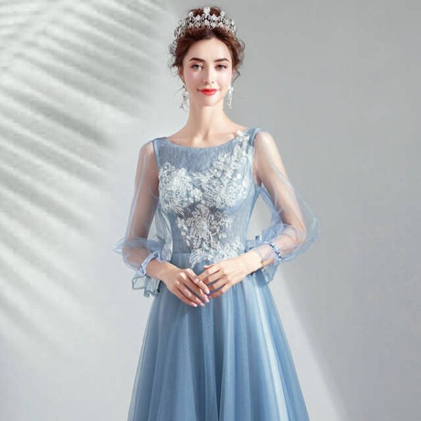 tea length bridesmaid dresses-956-02