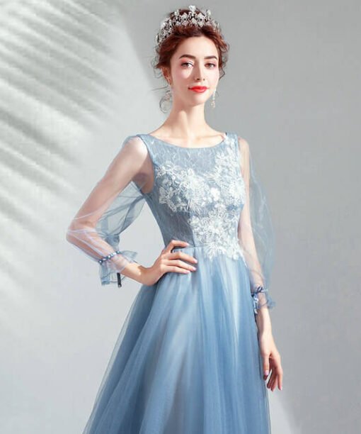 tea length bridesmaid dresses-956-05