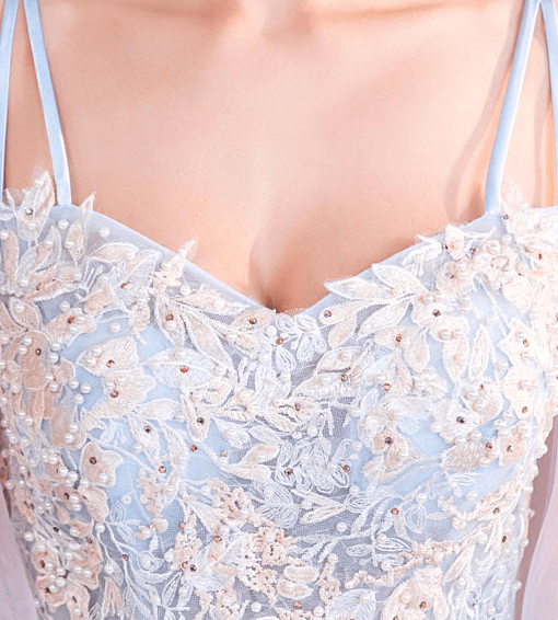 Spaghetti Strap pink dress 963-01