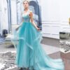 Spaghetti Strap prom dress 960-04