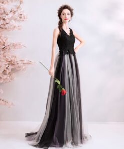 black a line dress 962-01