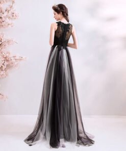 black a line dress 962-05