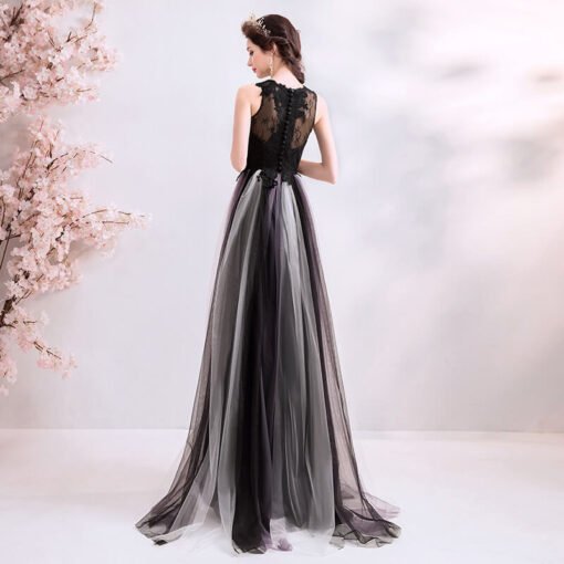 black a line dress 962-05