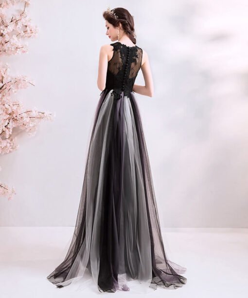 black a line dress 962-05