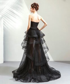 black strapless dress 968-04