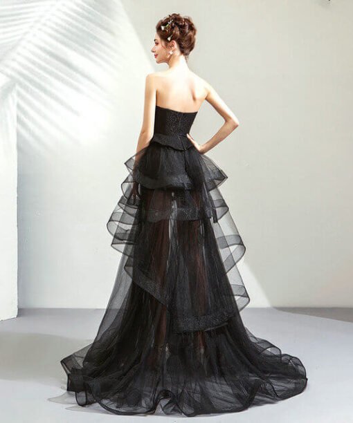 black strapless dress 968-04