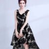 black high low prom dress 979-07