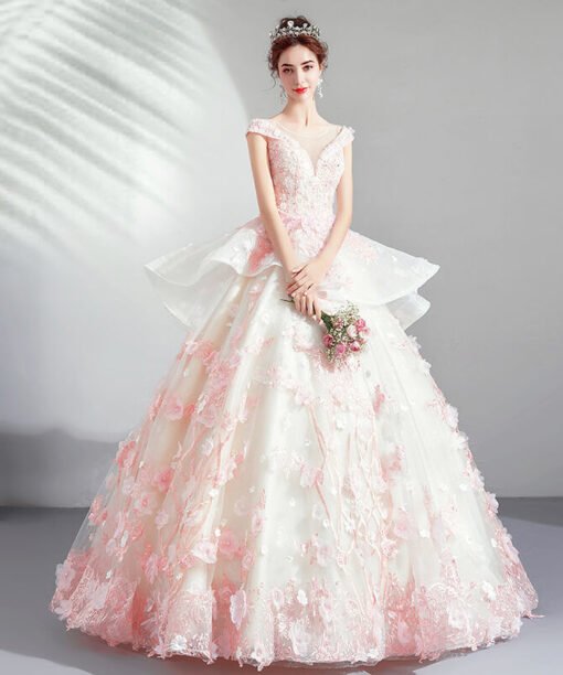pink ball gown 975-03